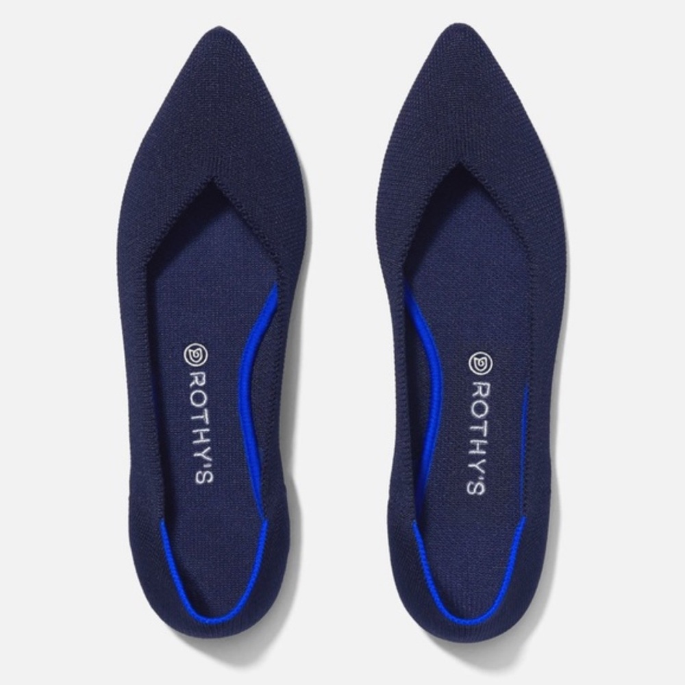 Rothy's The Point Maritime Navy Flats
